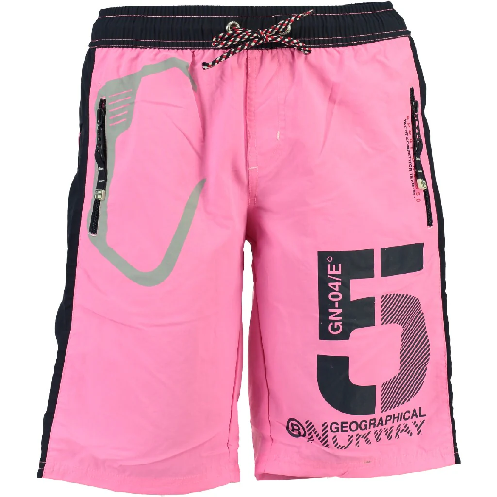 Bañador Hombre Qraviara Rosa Fluor