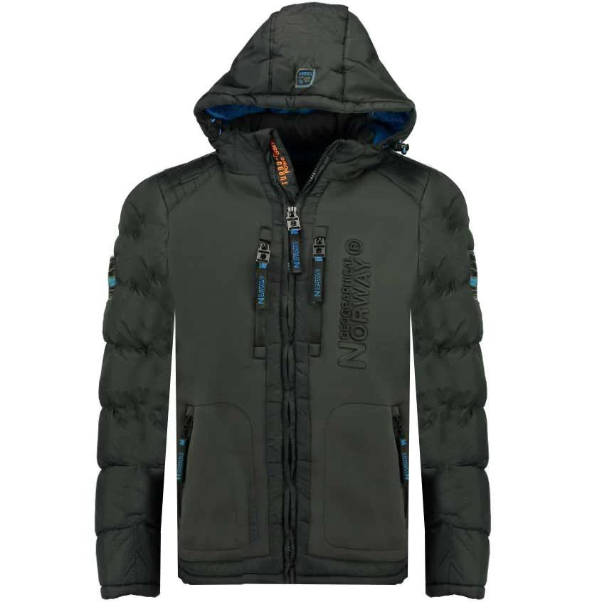 Parka Hombre Beachwood Gris Oscuro
