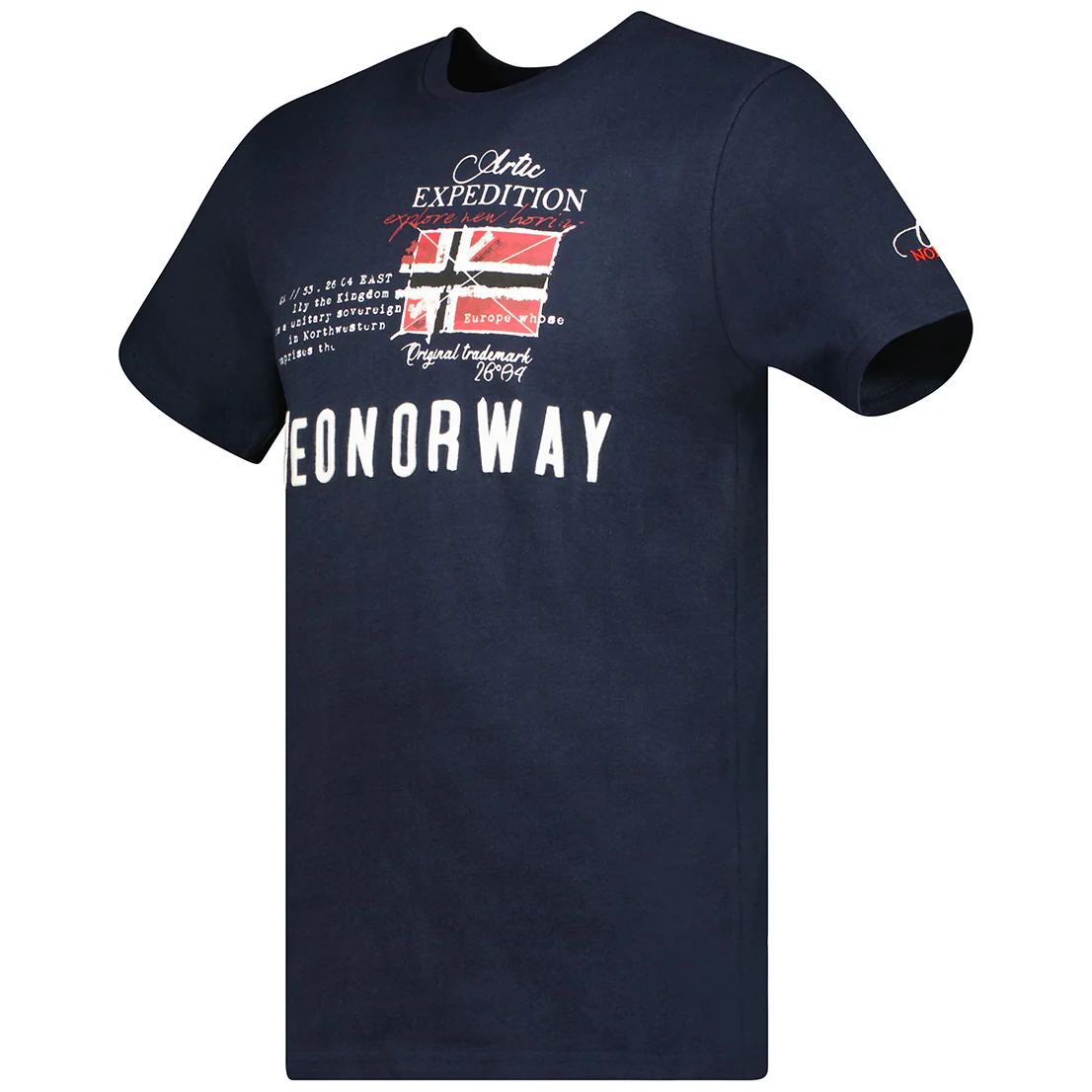 Camiseta De Hombre Jason Azul Marino - Image 3