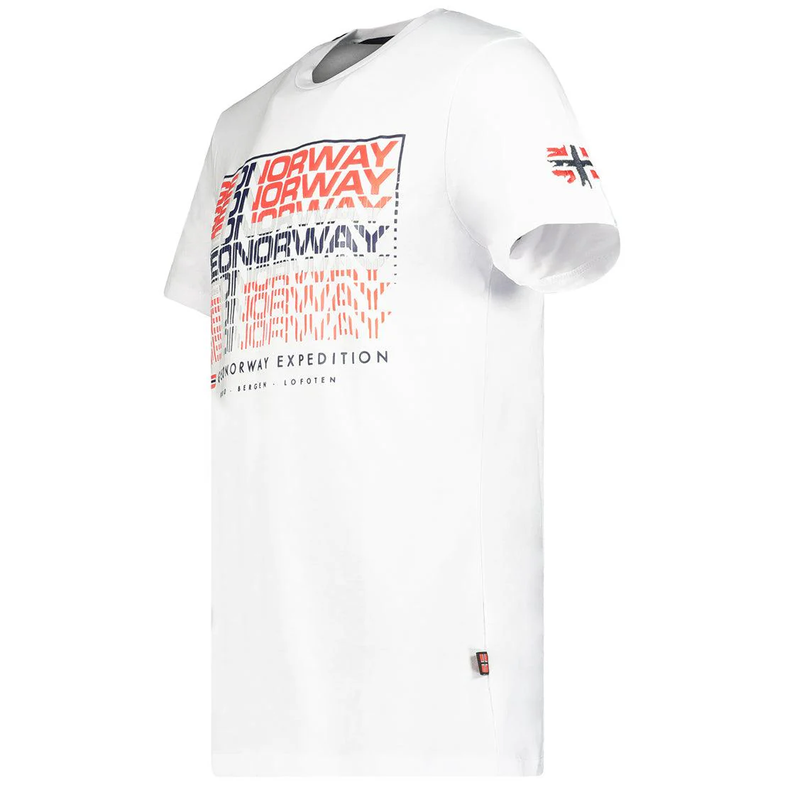 Camiseta De Hombre Joroway Blanco - Image 4