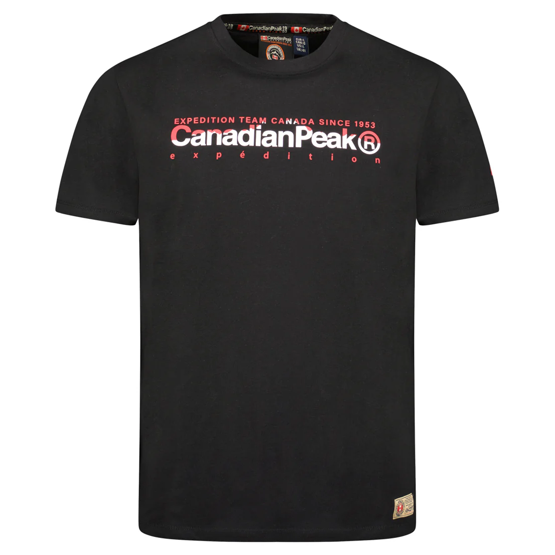 Camiseta Hombre Jopeakeak Negro