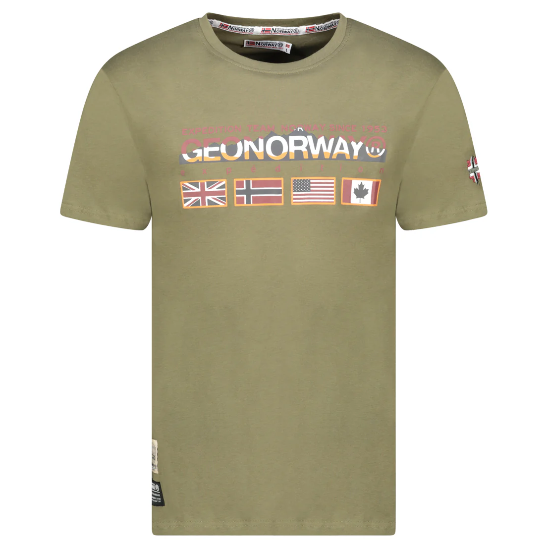 Camiseta Hombre Jopeako Caqui