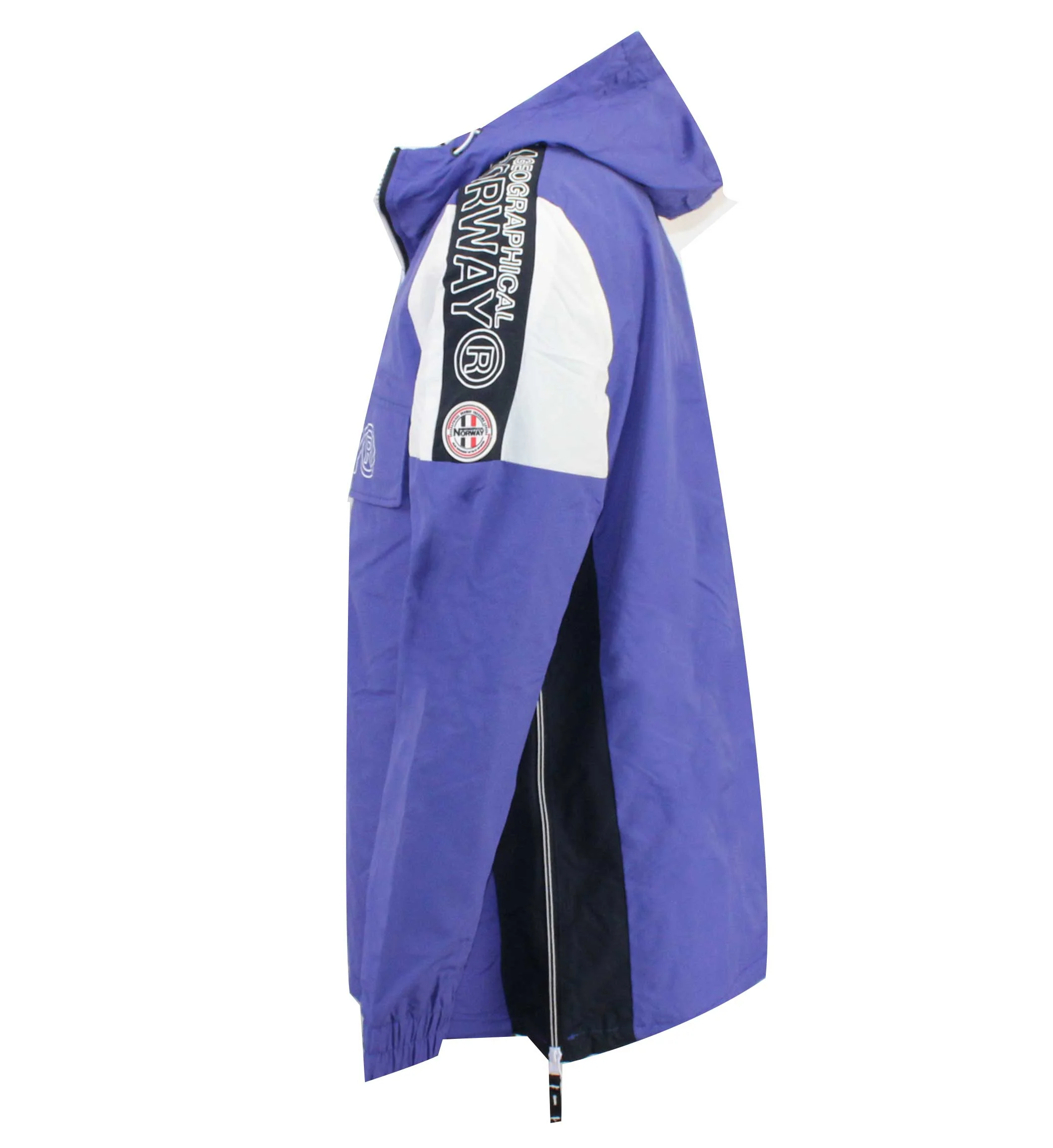 Chaqueta De Hombre Astino Half Zip Azul Eléctrico - Image 3