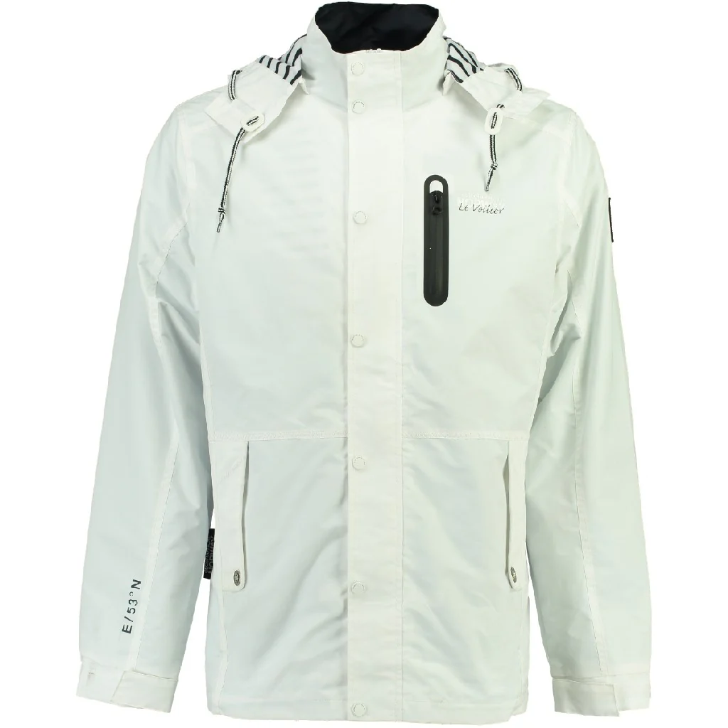 Chaqueta De Hombre Caprice Blanco / Azul Marino