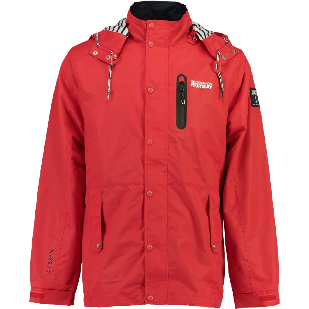 Chaqueta De Hombre Caprice Rojo / Azul Marino