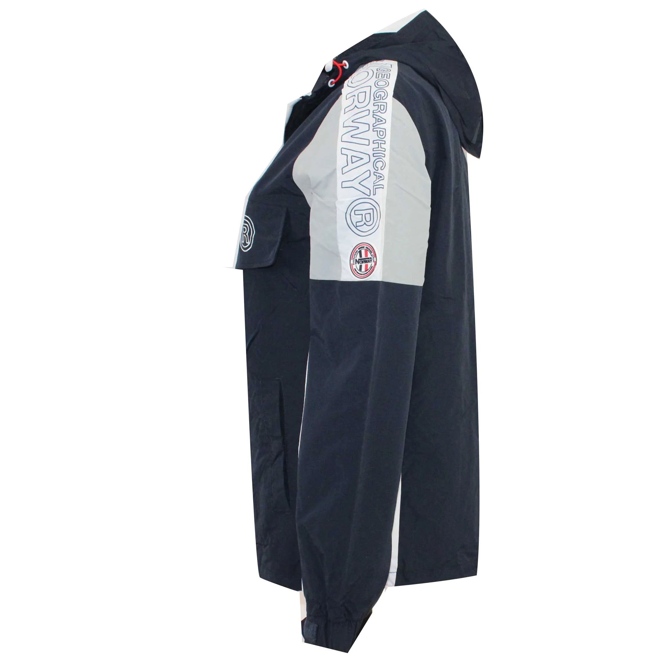 Chaqueta De Mujer Astina Half Zip Azul Marino - Image 3