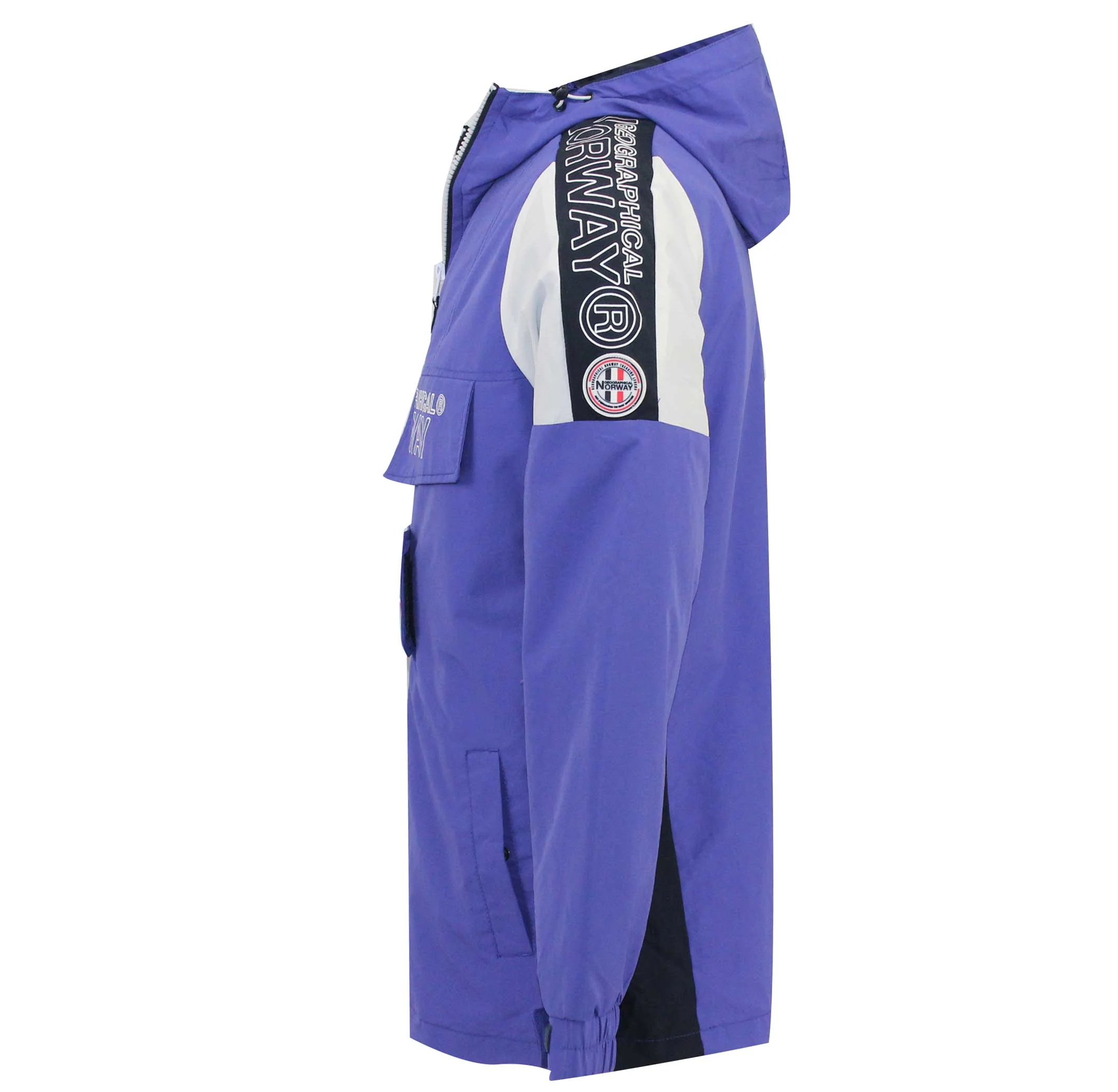 Chaqueta De Niño Astino Half Zip Azul Eléctrico - Image 3