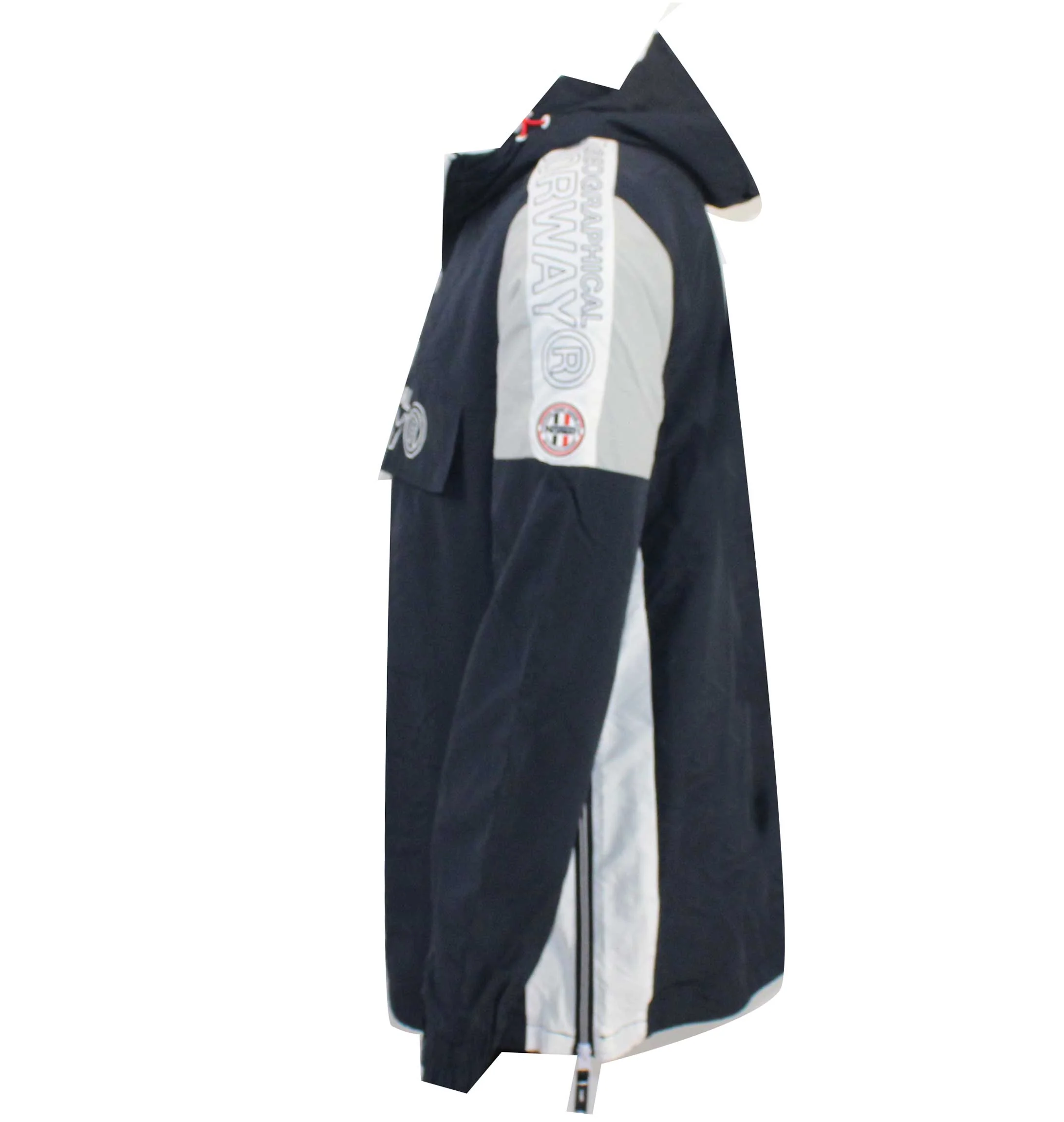 Chaqueta De Niño Astino Half Zip Azul Marino - Image 3