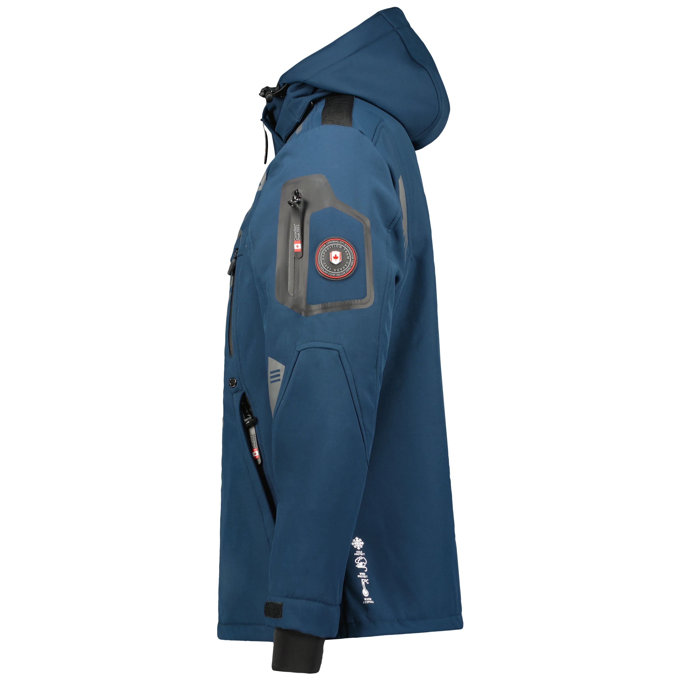 Chaqueta Softshell De Hombre Talenteak Azul Marino - Image 4