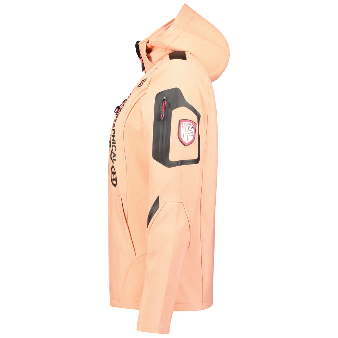 Chaqueta Softshell De Mujer Truffe Coral - Image 4