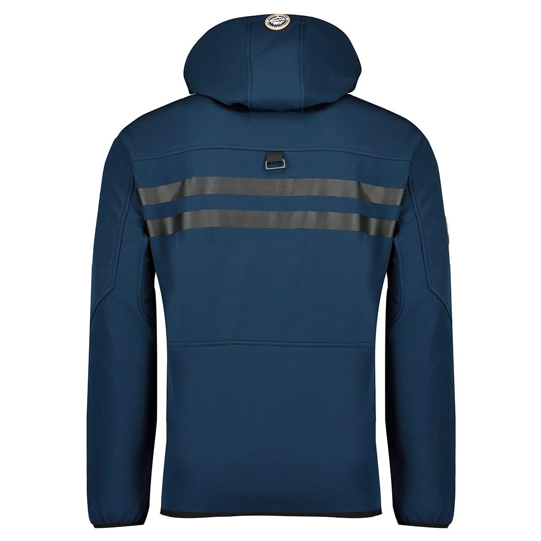 Chaqueta Softshell Hombre Royaute Azul Marino / Naranja Fluor - Image 2