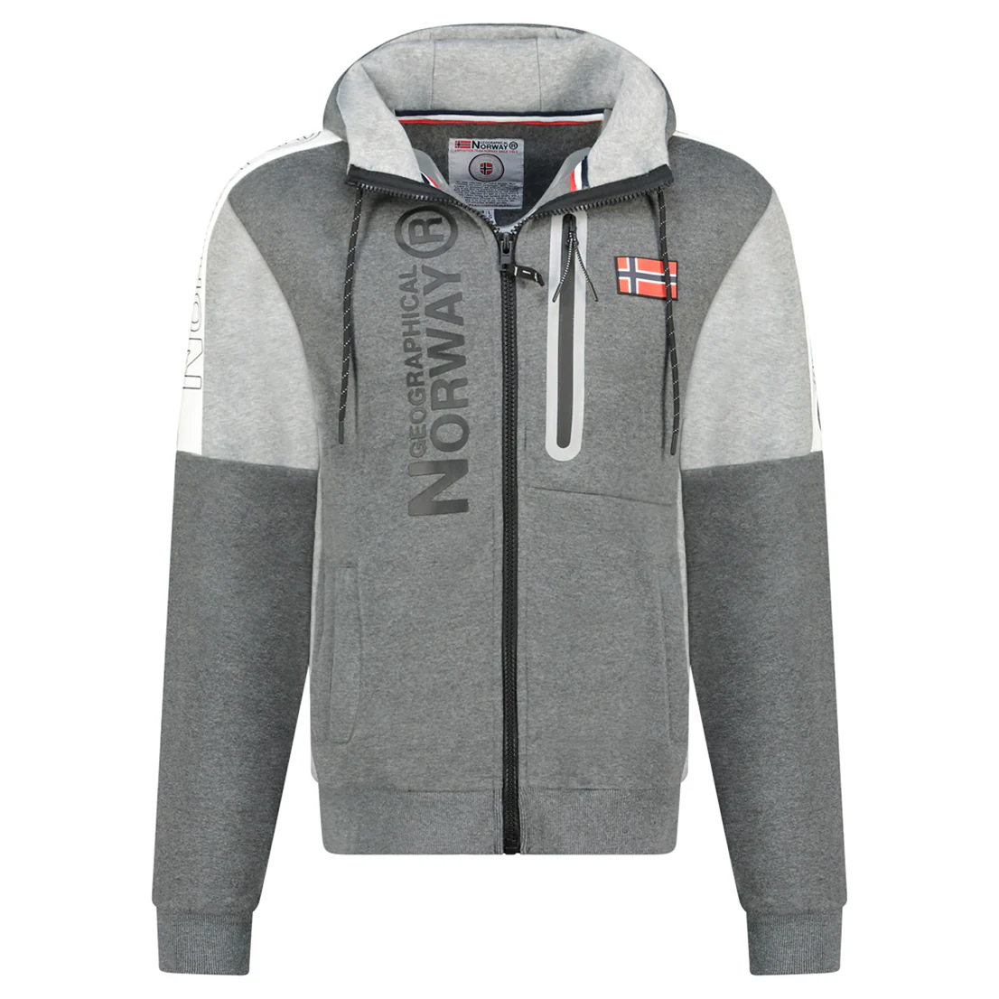 Sudadera Hombre Fagozip Gris Oscuro