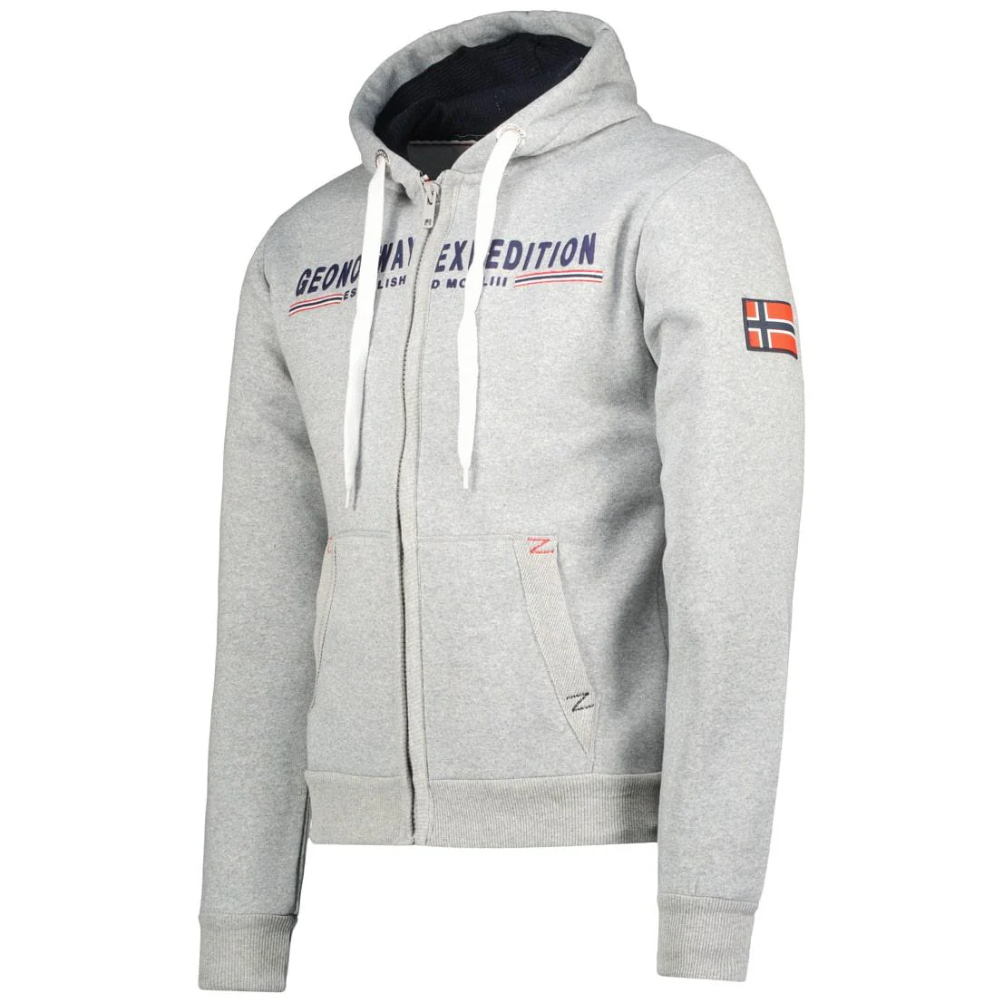 Sudadera Hombre Gasille Gris Claro - Image 2