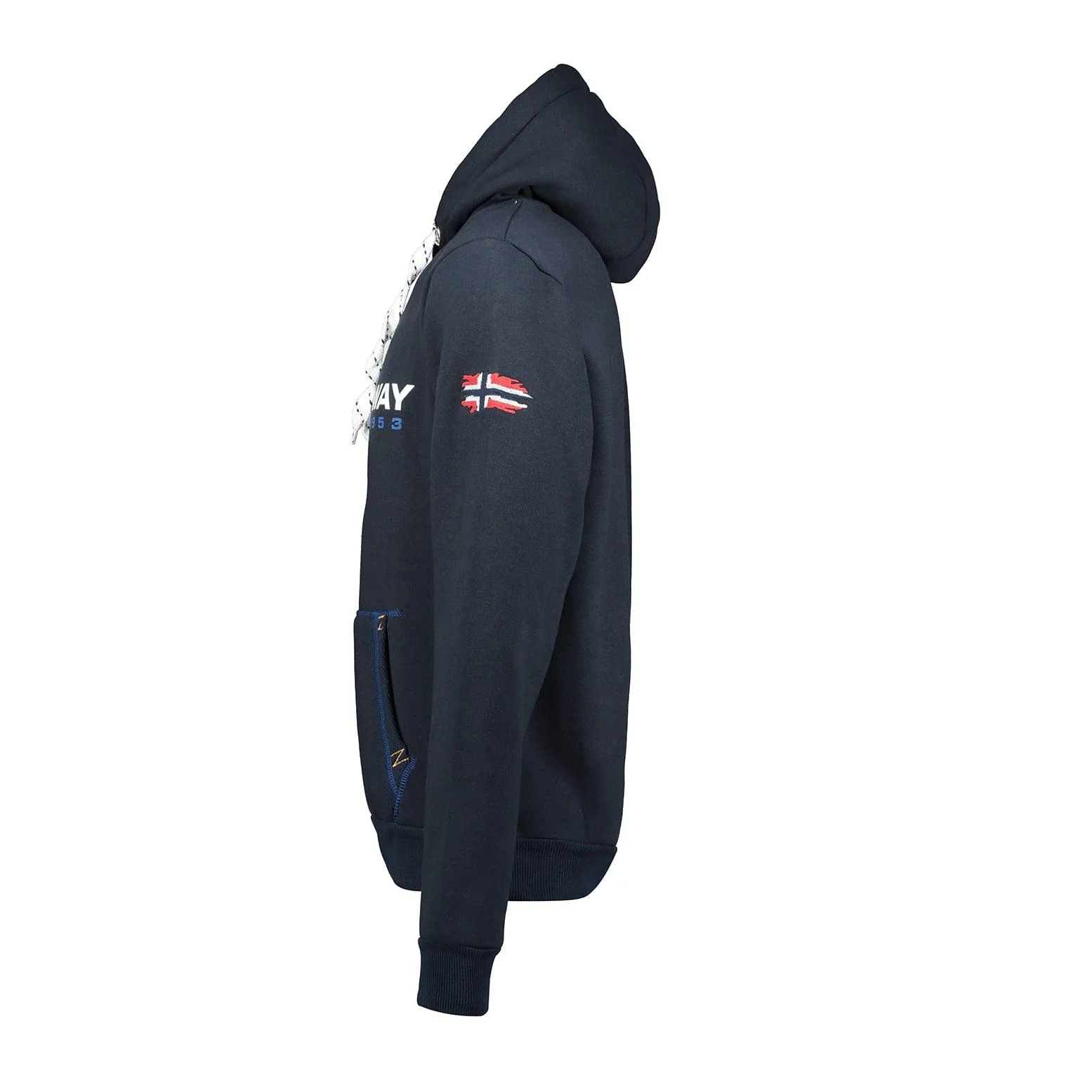 Sudadera De Hombre Golivier  Azul Marino - Image 4