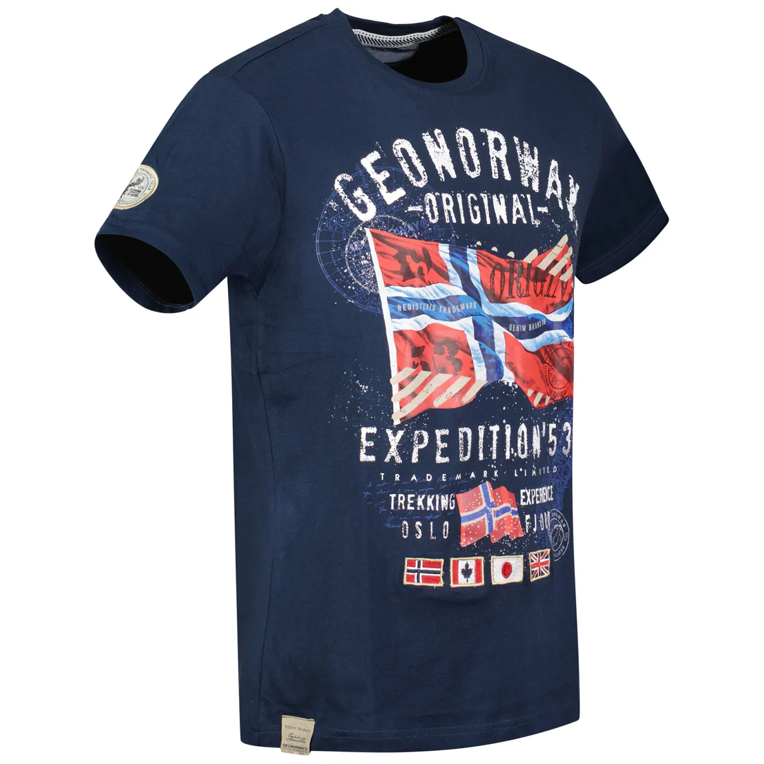 Camiseta Hombre Jitchen Azul Marino - Image 3