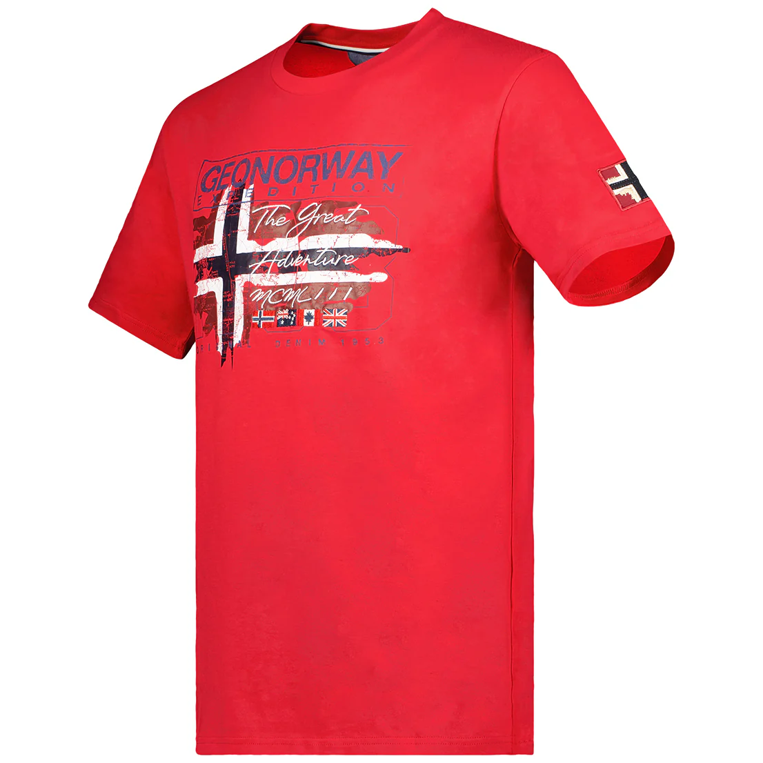 Camiseta Hombre Jrusty Rojo - Image 3
