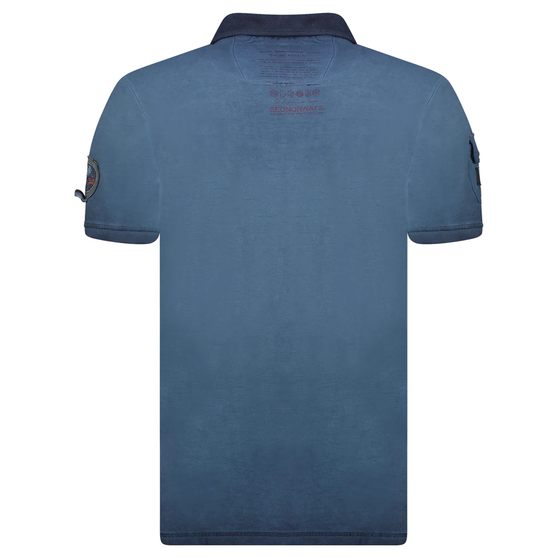Polo De Hombre Kinflat Azul Marino - Image 2