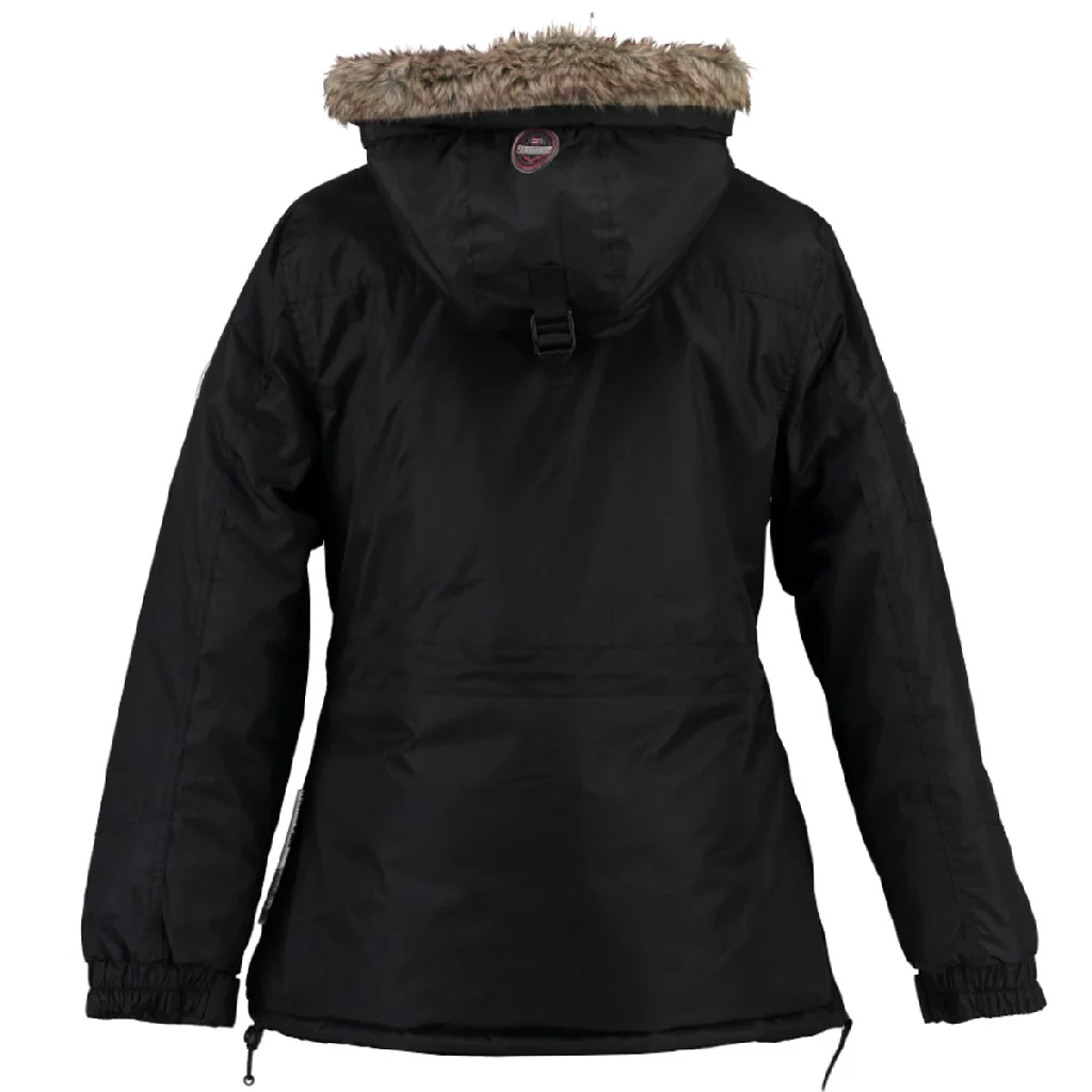Parka De Mujer Baby  Negro - Image 2