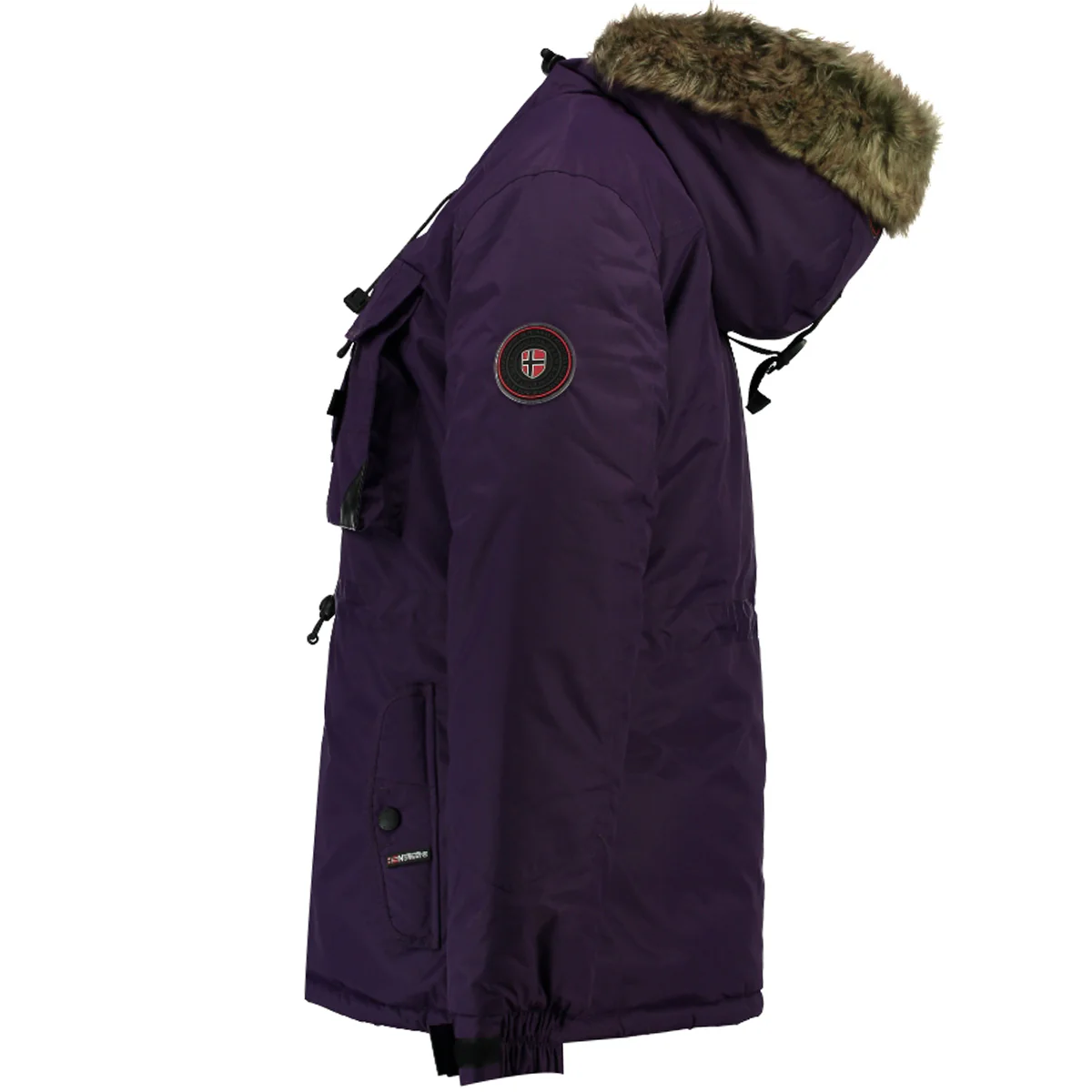 Parka De Mujer Baby Púrpura - Image 3