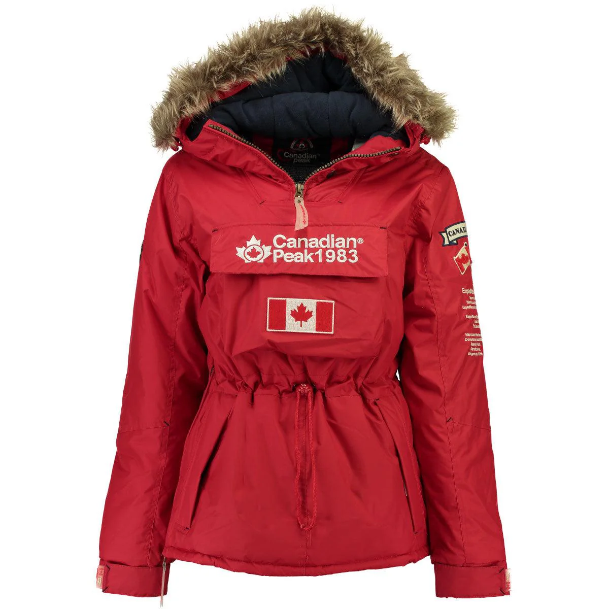 Parka De Mujer Banina Rojo