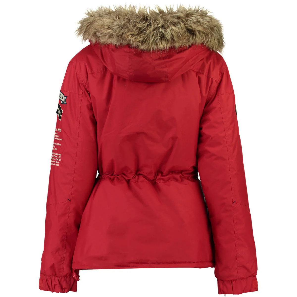 Parka De Mujer Banina Rojo - Image 3