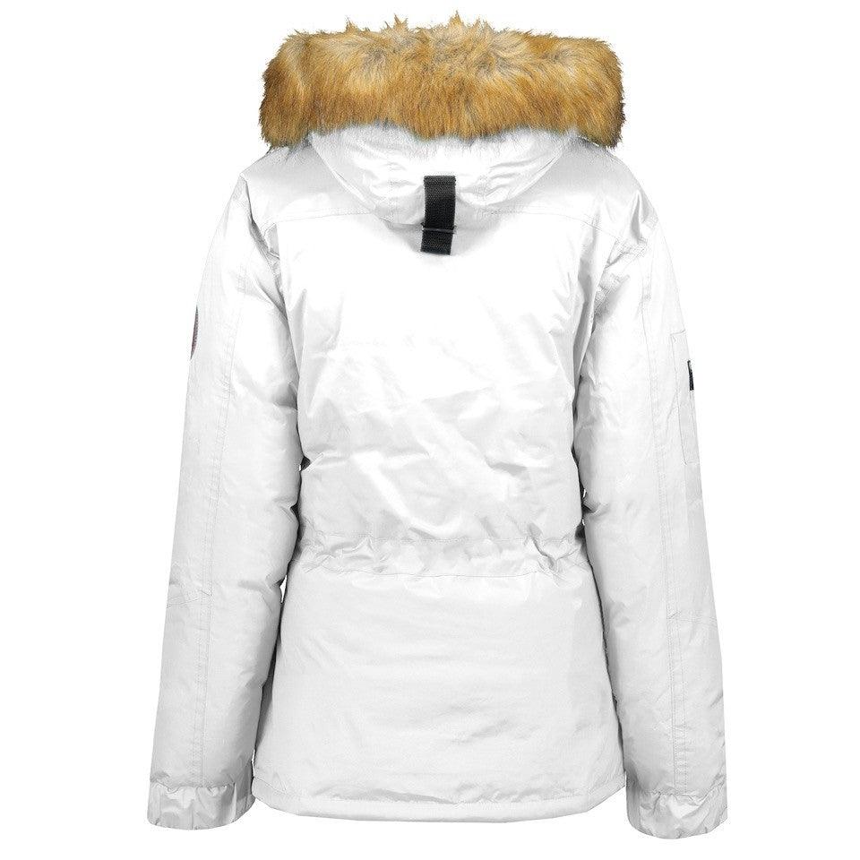 Parka De Mujer Bellaciao Blanco - Image 4