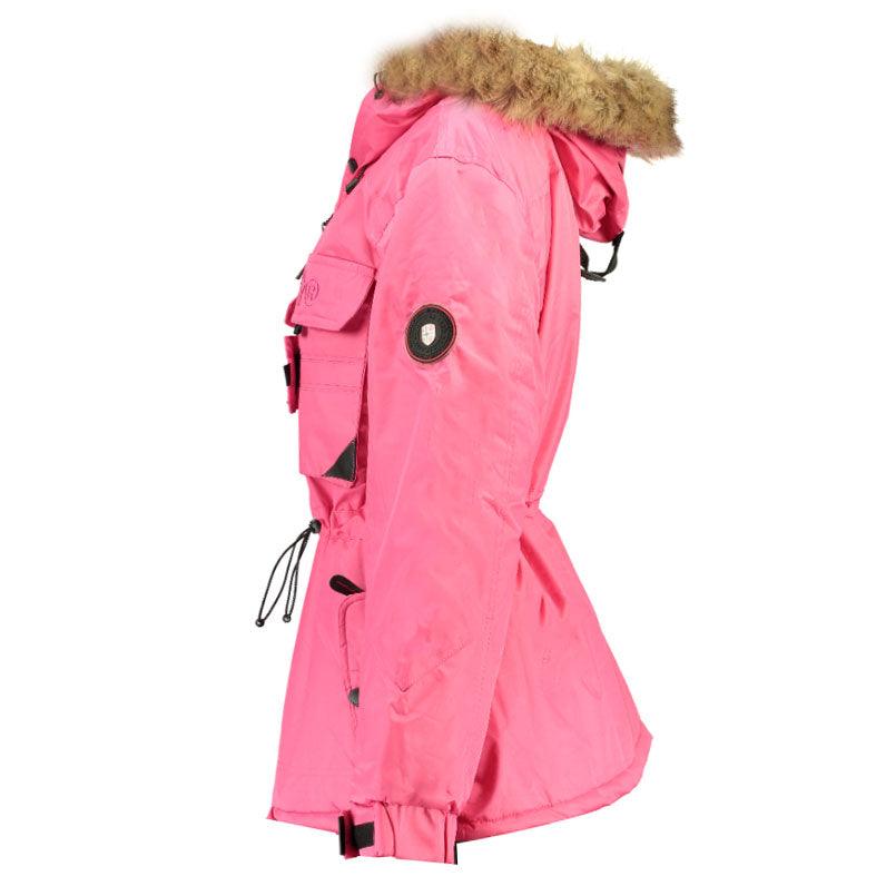Parka De Mujer Bellaciao Fucsia - Image 3