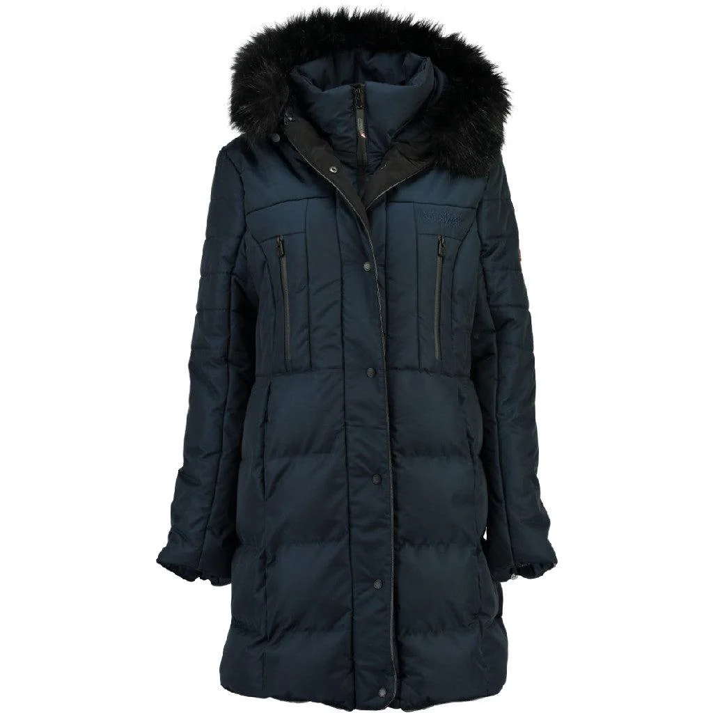Parka De Mujer Diaz Azul Marino