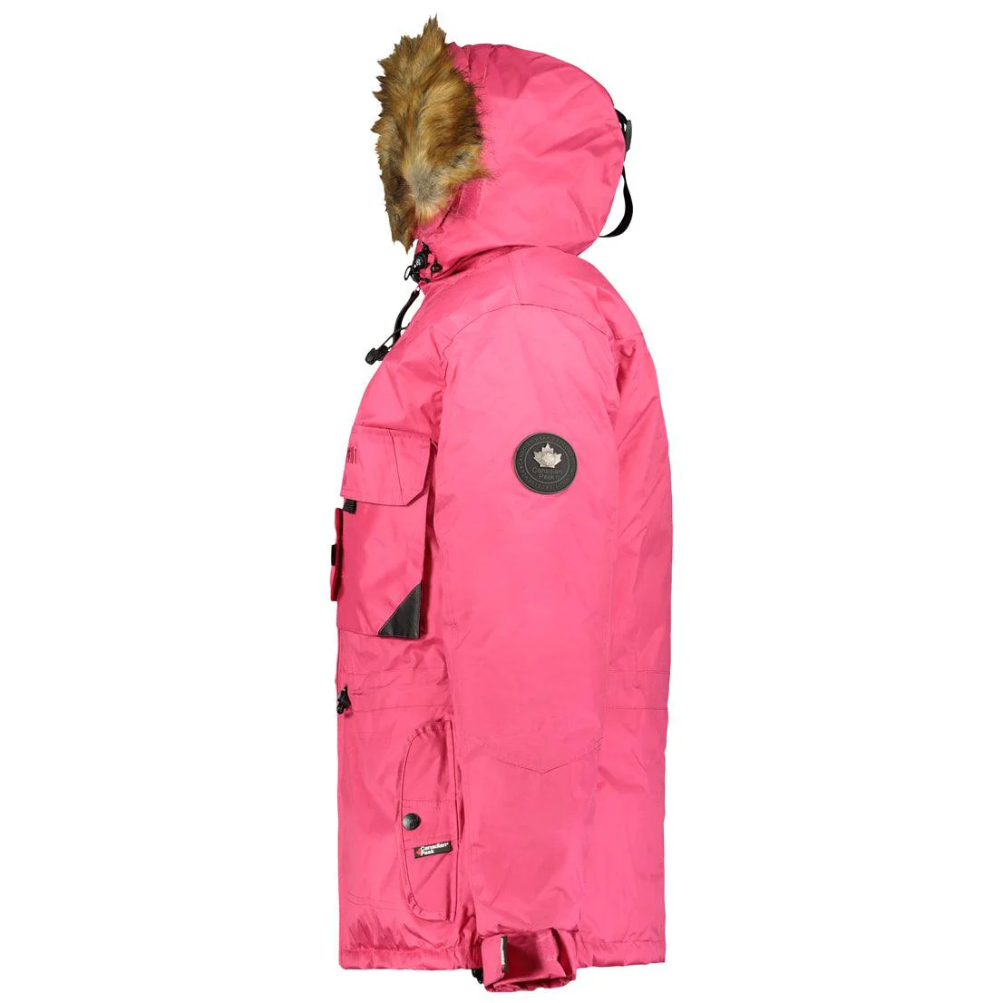 Parka De Niña Bantouneaka Rosa Llamativo - Image 4