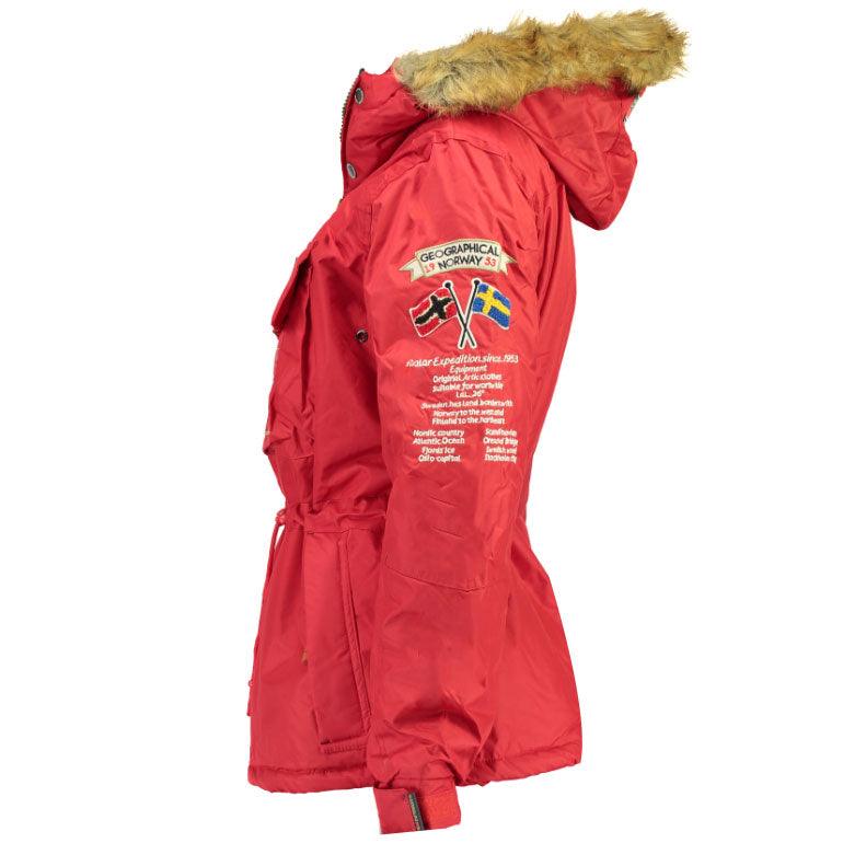 Parka De Niña Boomera Rojo - Image 3