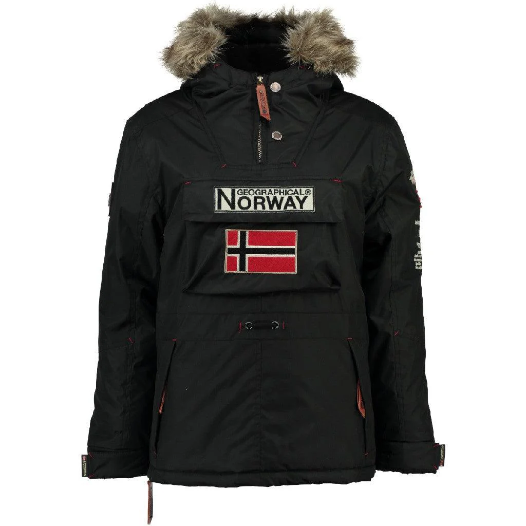 Parka De Niño Boomerang Negro