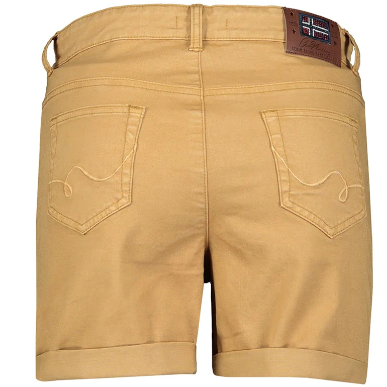 Bermudas De Mujer Pisak Beige - Image 2