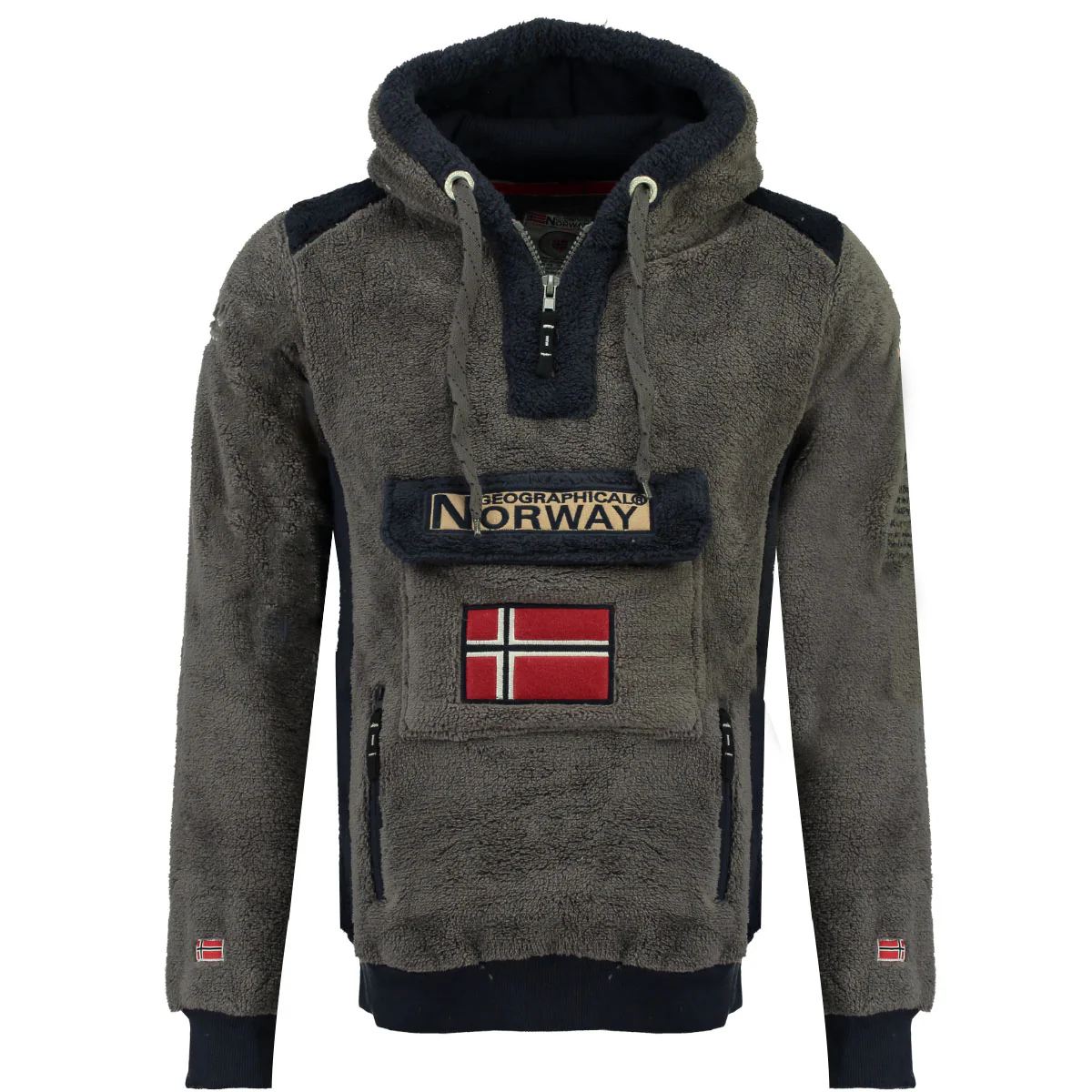 Polar De Hombre Gymclass Sherco Gris Oscuro