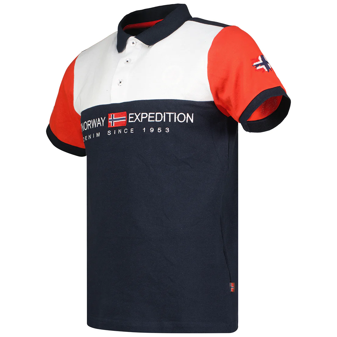 Polo De Hombre Kalfinger Azul Marino - Image 3