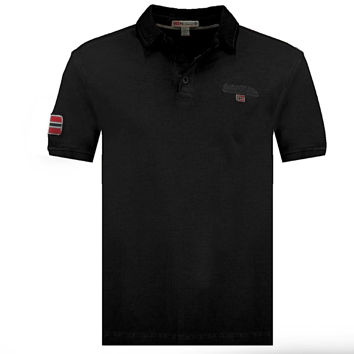 Polo De Hombre Kars Negro