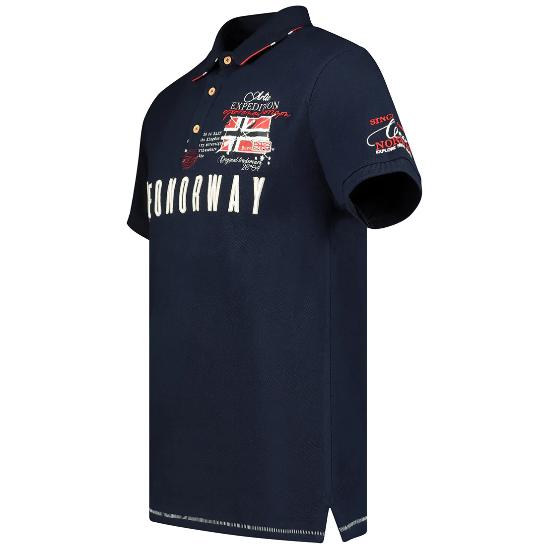 Polo De Hombre Kason  Azul Marino - Image 3