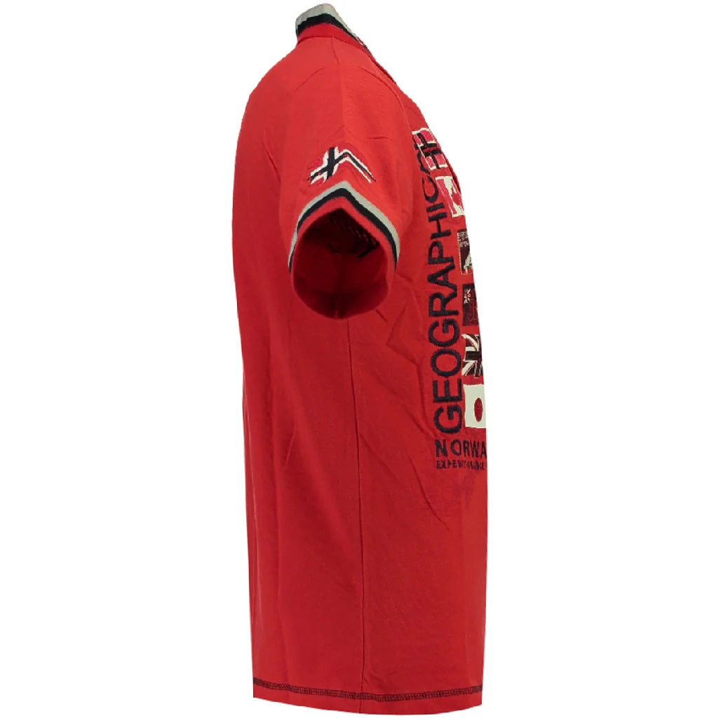 Polo De Hombre Kerabati Rojo - Image 3