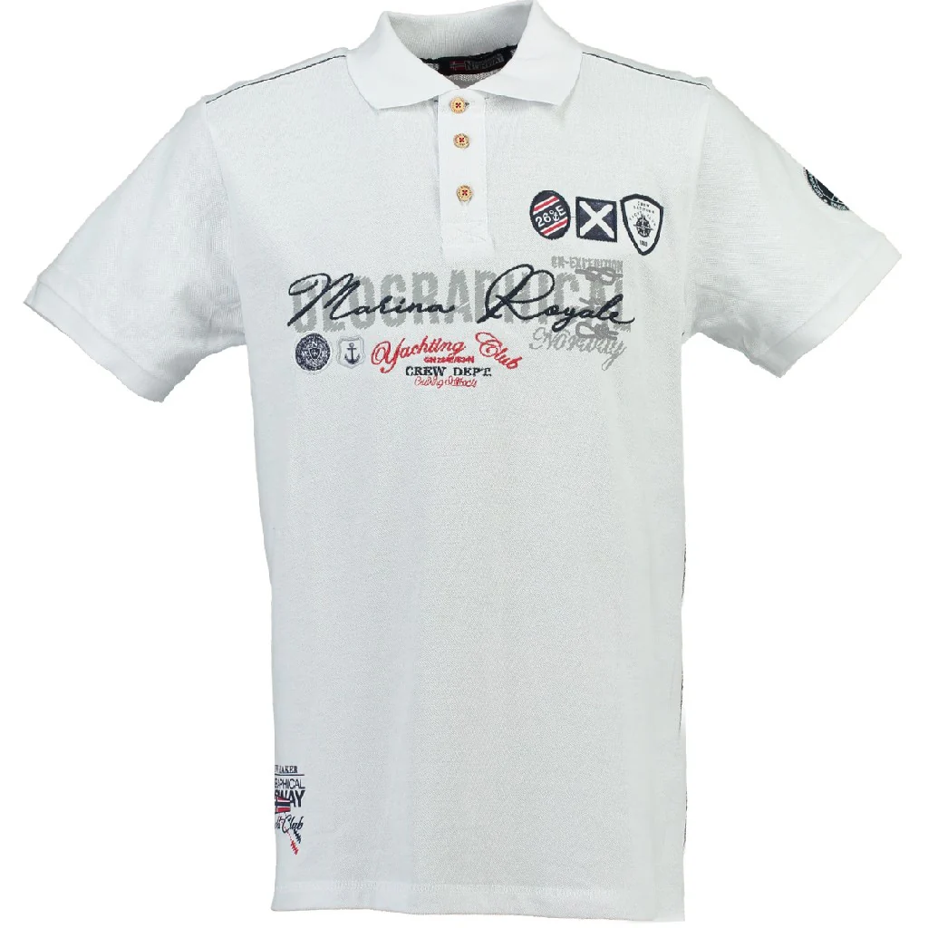 Polo Hombre Kimpact Blanco