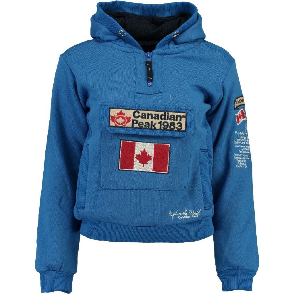 Sudadera De Hombre Galapagos Azul.Electrico