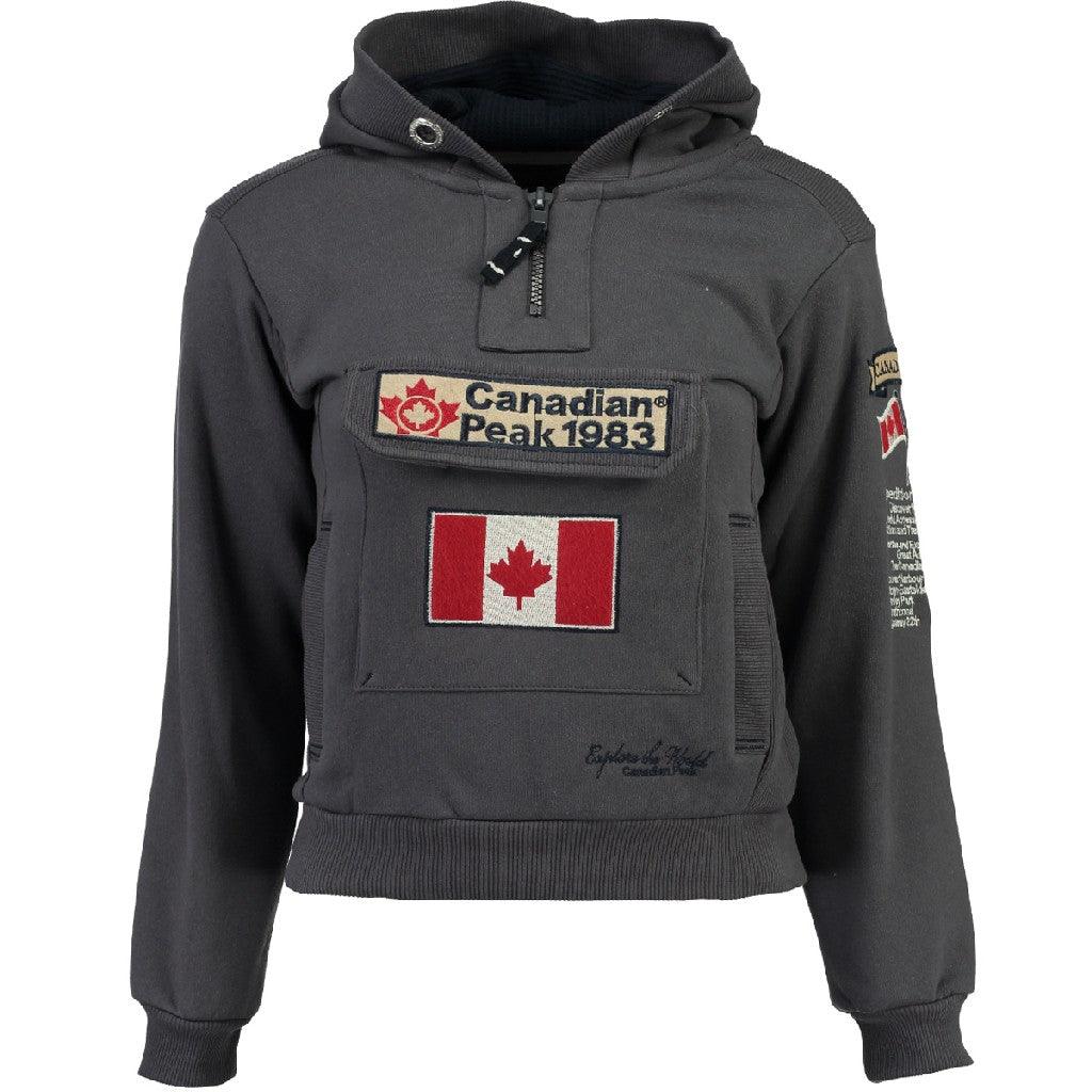 Sudadera De Hombre Galapagos Gris Oscuro