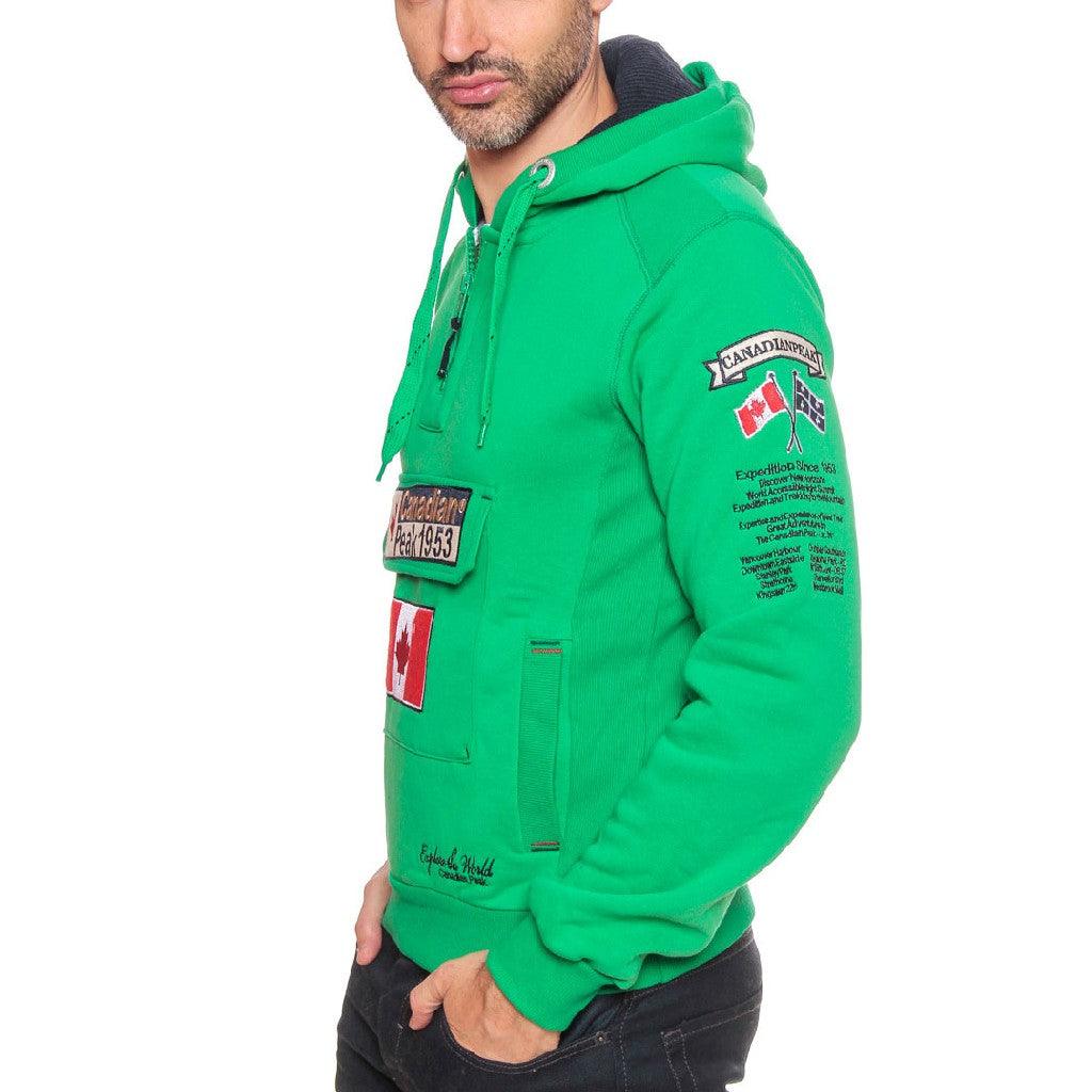 Sudadera De Hombre Galapagos Verde Llamativo - Image 3