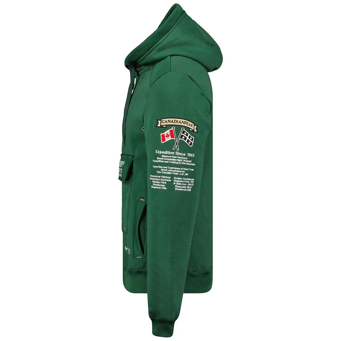 Sudadera De Hombre Galapagos Verde Oscuro - Image 3