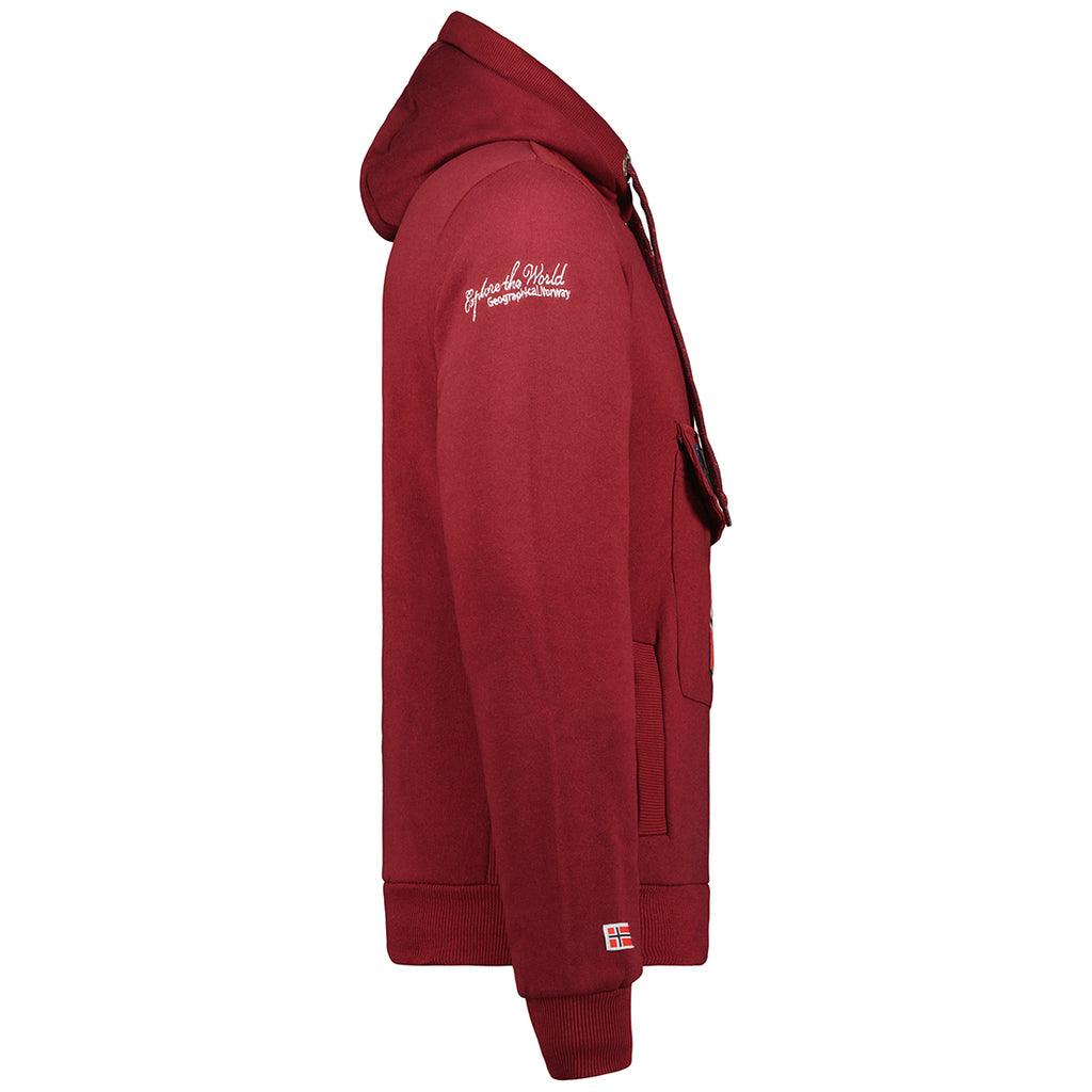 Sudadera Hombre Gymclass Burdeos - Image 4