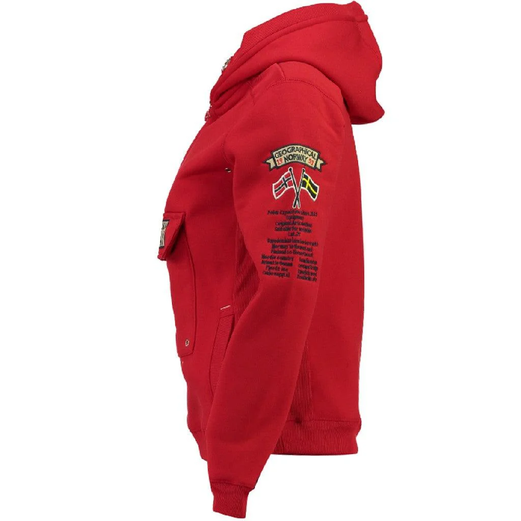 Sudadera De Hombre Gymclass Rojo - Image 3
