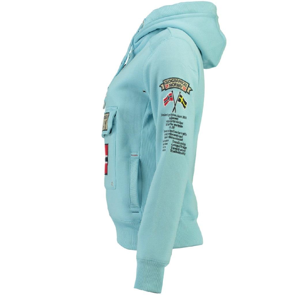 Sudadera Mujer Gymclass Azul Cielo - Image 3