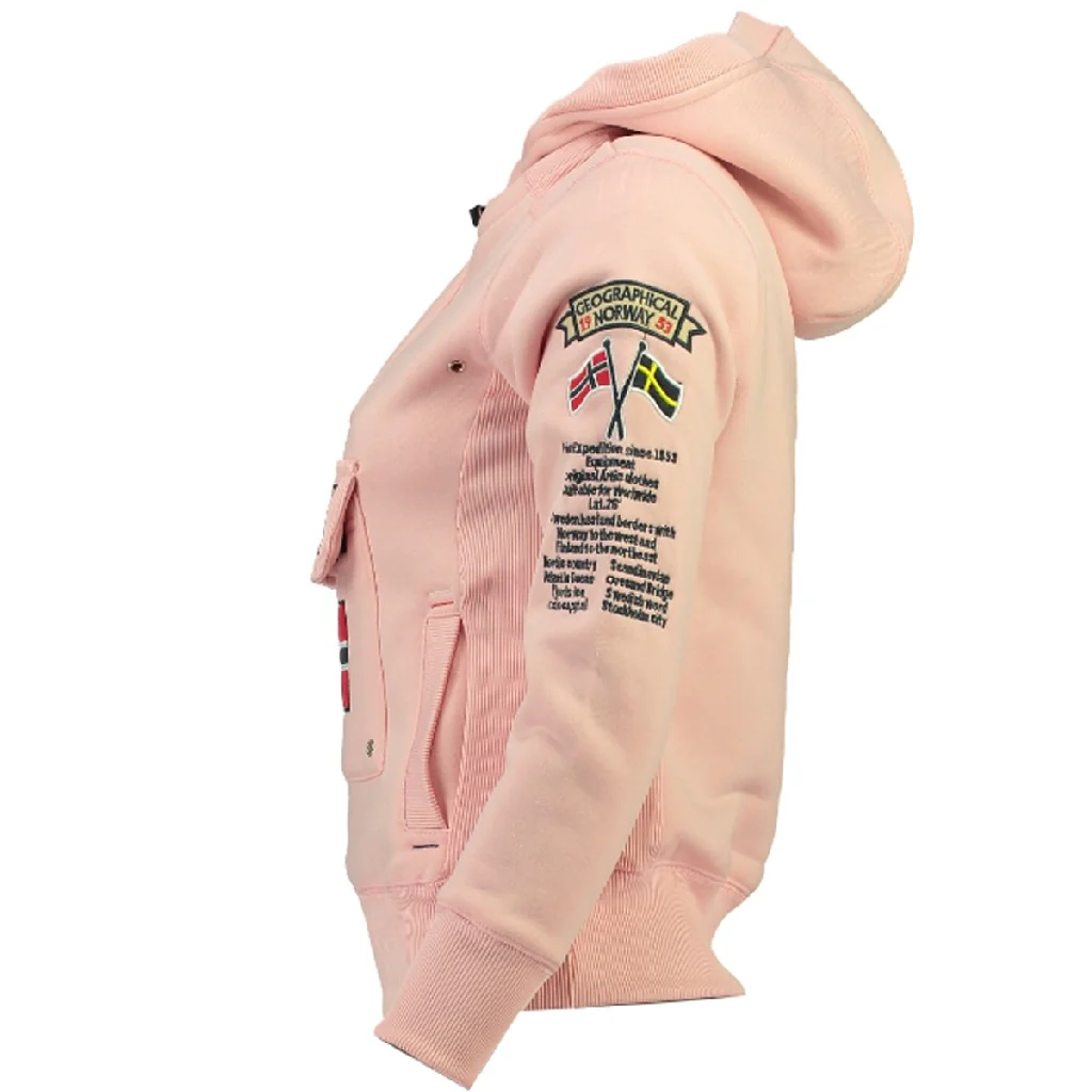 Sudadera De Niña Gymclass Rosa Claro - Image 3