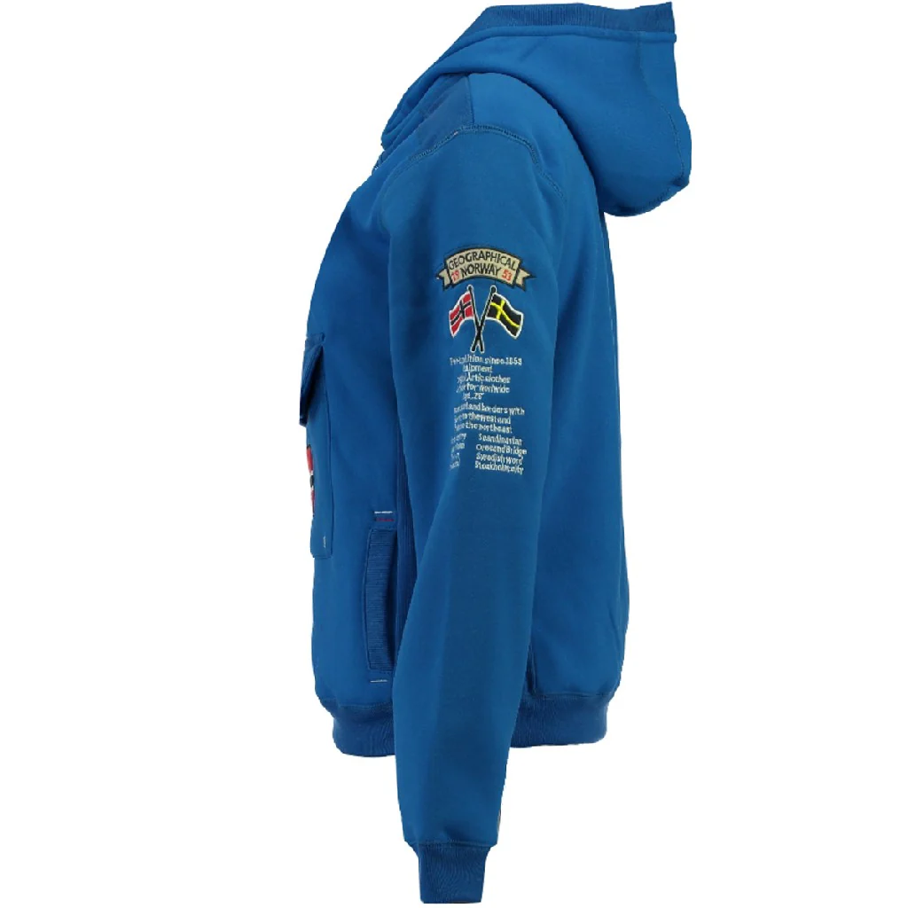 Sudadera De Niños Gymclass Azul Eléctrico - Image 3